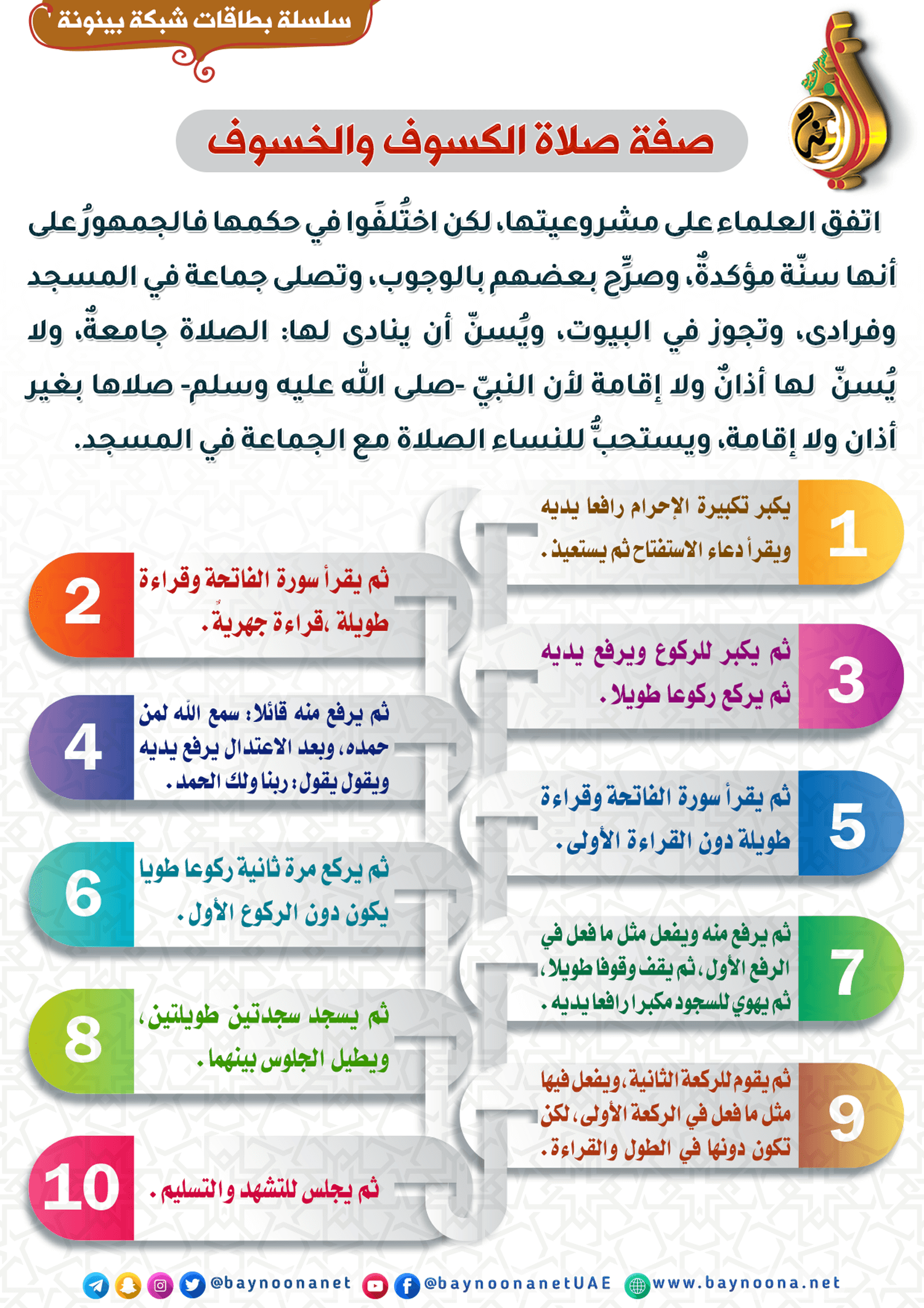 صلاة والخسوف حكم الكسوف ما حكم